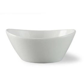 Better Homes & Gardens White Porcelain Wavy Serve Bowl