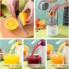 Multifunctional Juicer Household Fully Automatic Juicing Separation Small Portable Fresh Orange Juice Cup USB Charging