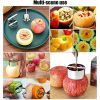 2pcs Apple Corer Tool 304 Stainless Steel Multifunction Apple Pear Core Separator Kitchen Tool; Easy To Use Durable Apple Corer Remover