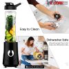 5 Core 500ml Personal Blender and Nutrient Extractor For Juicer; Shakes and Smoothies; 160W licuadora port®¢til