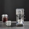 Espresso Machine, 15 Bar, Silver, Stainless Steel, Steam Wand