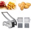 Stainless Steel French Fries and Vegetable Cutter with 2 Different Blades