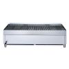 36"  3-Burner Commercial Charboiler  in Stainless Steel  with 4  legs