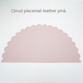Plastic Placemat Children's Table Waterproof (Option: Skin Pink)