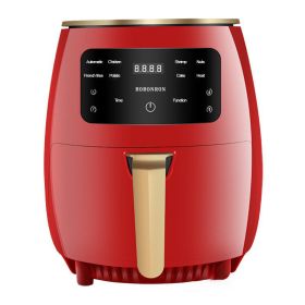 Air Fryer Smart Touch Home Electric Fryer (Option: Red-EU 220V)