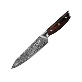 Damascus Kitchen Knife Slicing And Cutting Meat And Fruit Knife (Option: Universal knife)