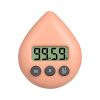 LED Counter Display Alarm Clock Manual Electronic Countdown Sports Sucker Digital Timer Kitchen Cooking Shower Study Stopwatch