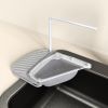 2pcs Kitchen Sink Drain Rack With Filter Multi-Functional Triangular Sink Rack Disposable Kitchen Waste Filter