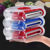 1pc 3 In 1 Peeler Stainless Steel Slicer Multifunctional Vegetable Cutter Portable Fruit Gadget Potato Grater Kitchen Accessories