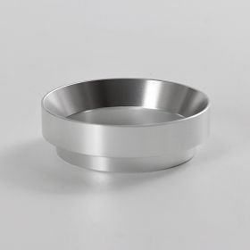 Connecting Ring Italian Coffee Grinder Connection Round Universal Handle Coffee Quantitative Ring (Option: Silver-58MM)